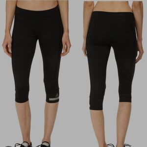 Adidas by Stella McCartney XS Black Cropped Leggings